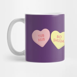 Sci Fi Movie Candy Hearts Mug